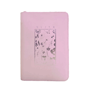 Biblia TLA Mujer Ejemplar Rosa Canto Plateado